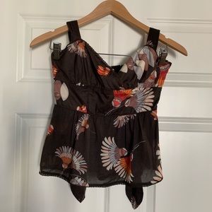 Anthropologie Edme & Esyllte Halter Blouse